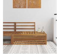 vidaXL Canapé d'extérieur Nature 115 x 83 x 73 cm Bois massif d'acacia