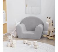 vidaXL Canapé Enfant Gris Clair