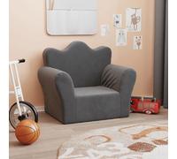 vidaXL Canapé enfants - Anthracite