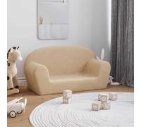 vidaXL Canapé Enfants - Crème