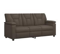 vidaXL Canapé Gris 191 x 85 x 93 cm Simili Cuir