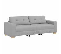 vidaXL Canapé 3 places Gris nuage 180 cm Tissu