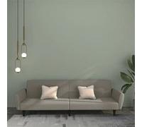 VidaXL Canapé-lit - Gris clair