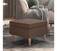 vidaXL Canapé-lit à 2 places taupe tissu