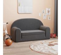 vidaXL Canapé-lit anthracite
