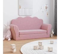 vidaXL Canapé-Lit Enfants - Rose