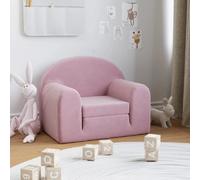 vidaXL Canapé-lit Enfants Rose Douce