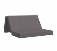 vidaXL Canapé-lit pliable 140 x 67 x 45 cm Gris clair