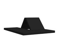 vidaXL Canapé-lit Pliable 140 x 67 x 45 cm Noir, Canapé-lit Pliable Ajustable, mobilier Moderne, Gain de Place pour Chambre, Salon, canapé Multifonctionnel