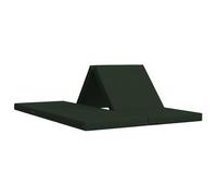 vidaXL Canapé-lit Pliable 140 x 67 x 45 cm Vert foncé, Canapé-lit Pliable Ajustable, mobilier Moderne, Gain de Place pour Chambre, Salon, canapé Multifonctionnel