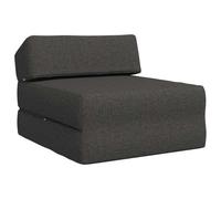 vidaXL Canapé-lit pliable Gris foncé 60 x 70 x 41 cm Tissu