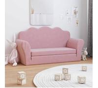 vidaXL Canapé-lit pour Enfants 2 Places, Lit de Jour avec Dossier et Accoudoirs, Lit d'Invité pour Tout-petits Chambre 357063