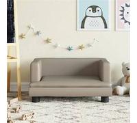 Vidaxl Canapé Pour Enfants Cappuccino 60x40x30 Cm Similicuir