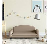 vidaXL Canapé pour enfants cappuccino 70x45x30 cm similicuir3196367 G