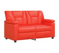 vidaXL Canapé Rouge 151 x 85 x 93 cm Simili Cuir