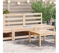 vidaXL Canapés de jardin sans accoudoirs 2 pcs. 70x70x67 cm pin massif