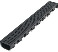 vidaXL Canaux de drainage 12 pcs. Plastique 12 m