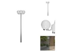 vidaXL Candélabre de jardin 3 flammes 220 cm - éclairage extérieur