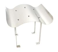 vidaXL Capot de Cheminée Acier Inoxydable 60x60x38 cm Argenté Chapeau Cheminée