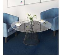 vidaXL Carreau de tapis Bleu 50 x 50 cm 4 pcs PP et Bitume 42032456