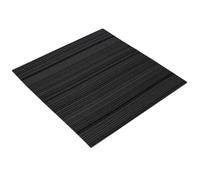 Vidaxl Carreau De Tapis Rayures Gris Clair 50 X 50 Cm 4 Pcs