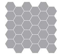 vidaXL Carreau hexagonal 20 pcs Gris 30 x 30 cm Polyuréthane et PET, Idées déco salle de bain, carrelage hexagonal robuste pour une cuisine chic, carrelages rectangulaires faciles à nettoyer