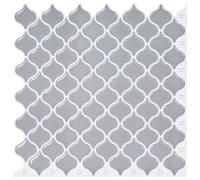 Vidaxl Carreau Lanterne 20 Pcs Gris 27 X 27 Cm Polyuréthane Et Pet