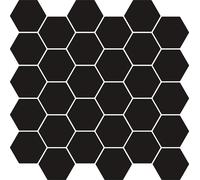 vidaXL, carreaux hexagonaux, 20 pièces, noir, 30 x 30 cm