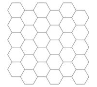 vidaXL : Carrelage hexagonal, 20 pièces, blanc et gris, 30 x 30 cm