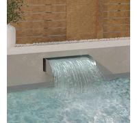 vidaXL Cascade 60x34x14 cm Acier inoxydable 304