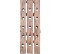 Casier à bouteilles 15 bouteilles 26x50x70 cm Bois récupération