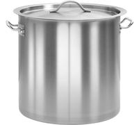 vidaXL Casserole 26 L 32x32 cm acier inoxydable