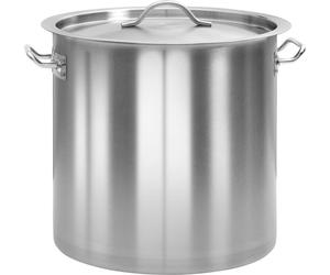 vidaXL Casserole 26 L 32x32 cm acier inoxydable