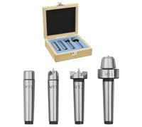 vidaXL Centres de Tour à Bois 4 pcs MT2 Acier