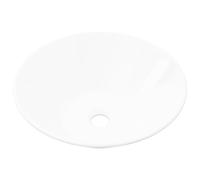 vidaXL Céramique Lavabo Bassin Porcelaine Blanc