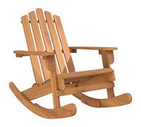 vidaXL Chaise à bascule Adirondack en bois massif d'acacia