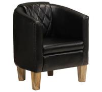 vidaXL Chaise cabriolet - Noir