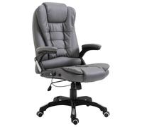 vidaXL Chaise de bureau Anthracite Similicuir