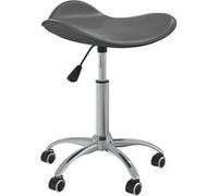 vidaXL Chaise de bureau Gris Similicuir3088560 Gris G