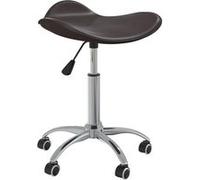 vidaXL Chaise de bureau 3088558 – Pivotante, ergonomique, hauteur réglable – Similicuir Marron