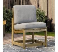 VIDAXL Chaise de jardin(1 PC) - Fauteuil relax - 50,5x55x77 cm bois de pin imprégné M10873