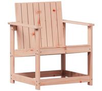 vidaXL Chaise de jardin 62x56x77 cm bois massif de Douglas avec dossier