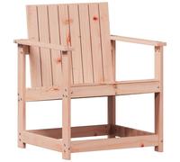 vidaXL Chaise de jardin 62x56x77 cm bois massif de Douglas avec dossier