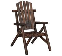vidaXL Chaise de jardin 68x86x103 cm bois massif épicéa
