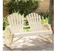 vidaXL Chaise de jardin Adirondack 2 places en bois massif de sapin