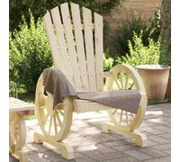 vidaXL Chaise de jardin Adirondack - Bois de sapin massif