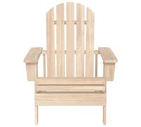 vidaXL Chaise de jardin Adirondack en bois massif de sapin