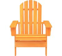 vidaXL Chaise de jardin Adirondack en bois massif de sapin orange