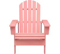vidaXL Chaise de jardin Adirondack en bois massif de sapin rose