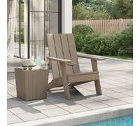 vidaXL Chaise de jardin Adirondack - Marron Clair